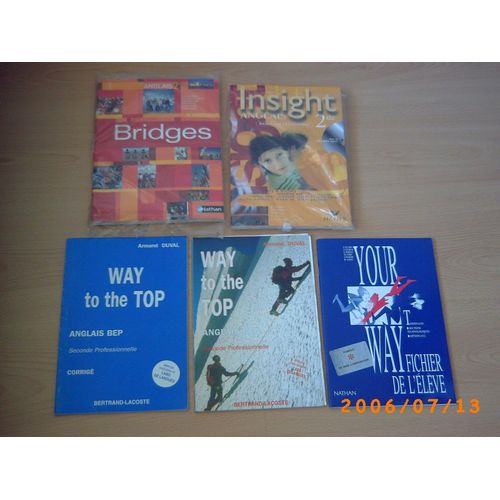 Anglais Way To The Top Bep 2nde Professionnelle - Corrigé