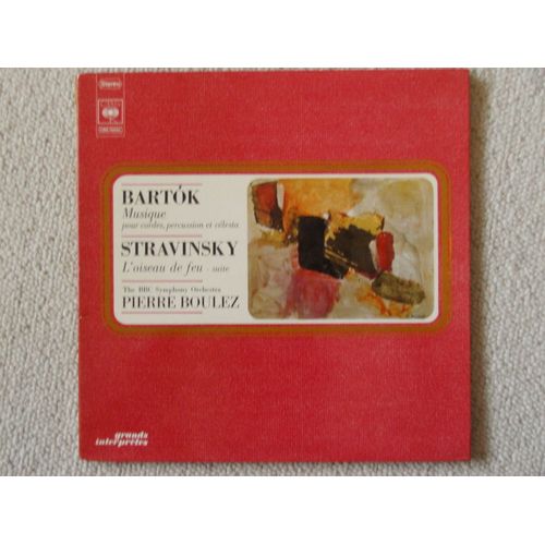 Bartok - Musique Pour Cordes,Percussion Et Celesta/Stravinsky/L'oiseau De Feu (Suite)