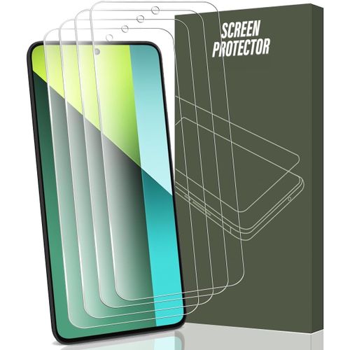 Kal-Pièces Verre Trempé Pour Xiaomi Redmi Note 13 Pro 5g Protection D'écran, Dureté 9h Glass Anti Rayures -Hd Ultra Transparent, Film Verre Protection Xiaomi Redmi Note 13 Pro 5g