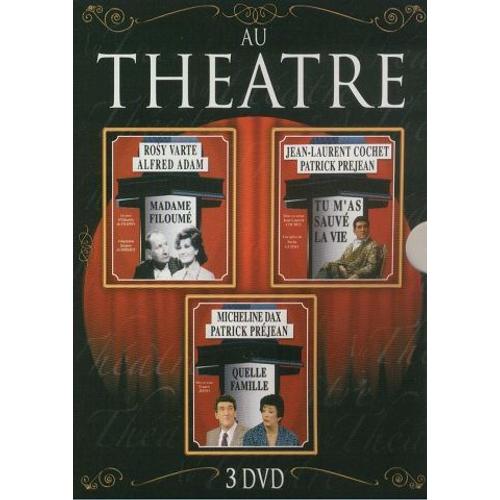 Coffret Théâtre Vol. 1 (3 Dvd) : Une Cloche En Or - L'effet Glapion - Le Pont Japonais - Pack