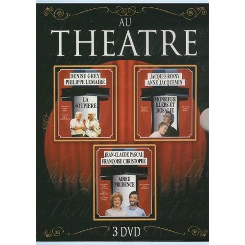 Coffret Théâtre Vol. 2 (3 Dvd) : Quelle Famille - Le Défunt - La Poule Aux Oeufs D'or - Pack