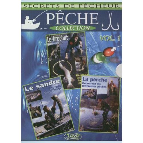 Coffret Pêche Vol. 1 (3 Dvd) : Le Sandre - Le Brochet - La Perche - Pack