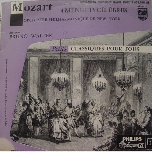 4 Menuets Celebres