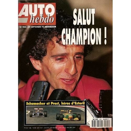 Auto Hebdo N° 900 : Prost, Gp Portugal