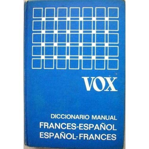 Vox Diccionario Manual Frances Espanol - Espanol Frances