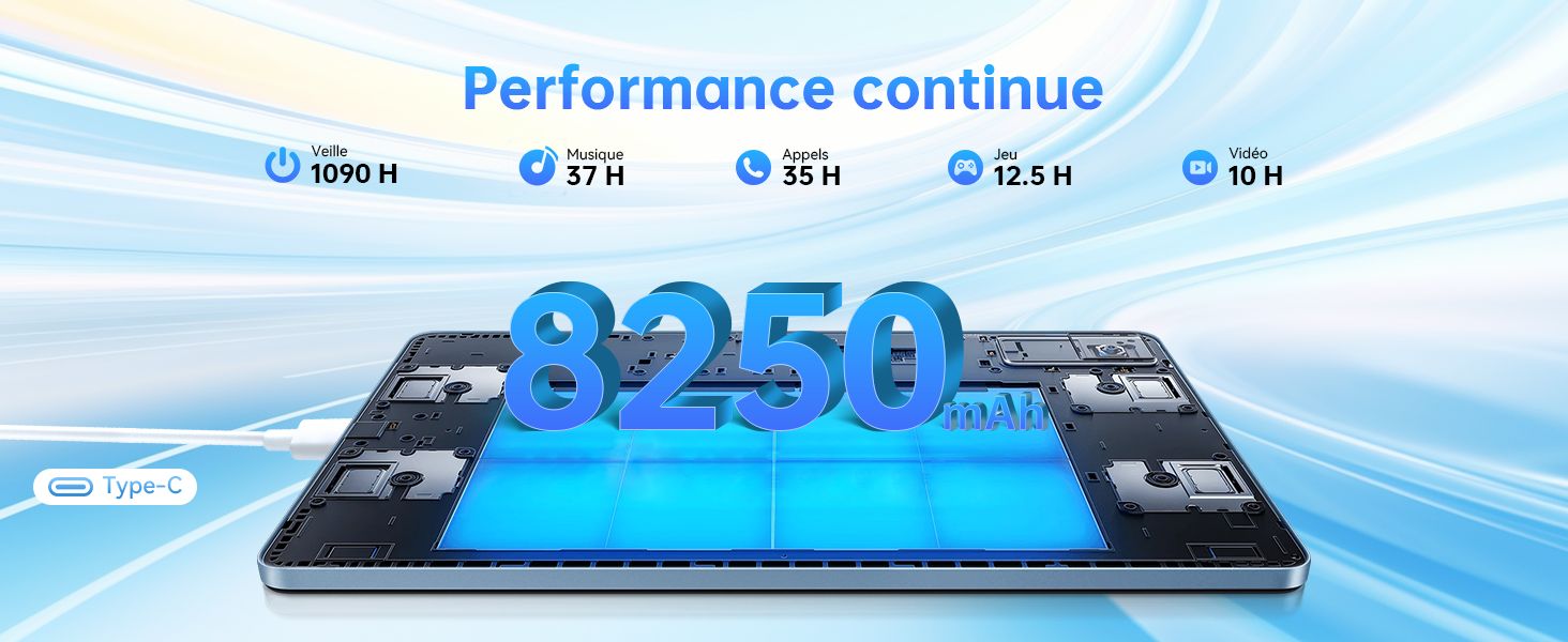 oukitel OT5S tablette tablette tactile tablette tactile android 14 tablette gaming android