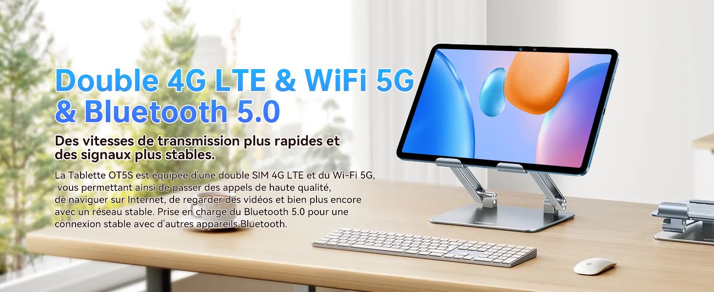tablette 4g tablette avec carte sim oukitel OT5S tablette tablette android 14 tablette tactile