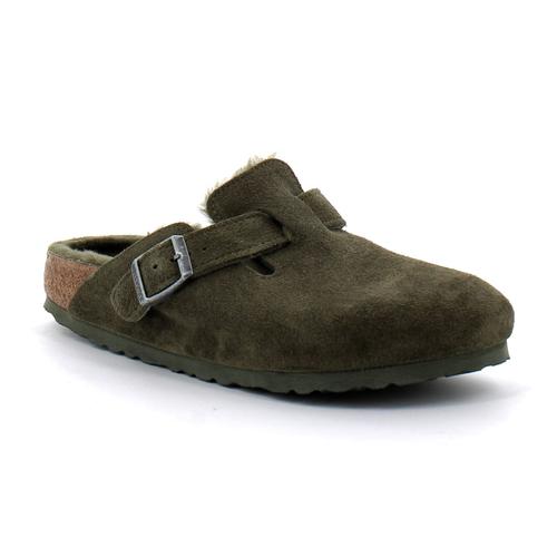 Birkenstock Boston Shearling Kaki