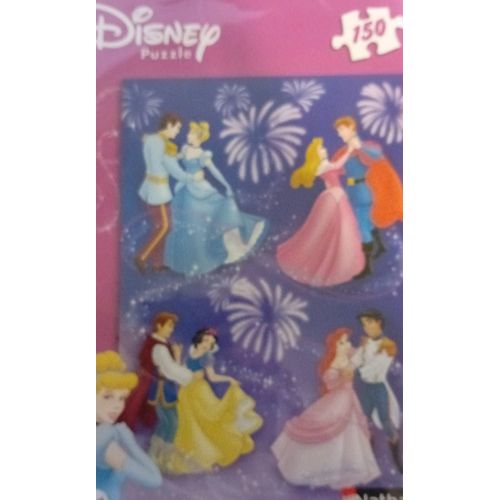 Puzzle Disney. Les Princesses Et Leurs Princes
