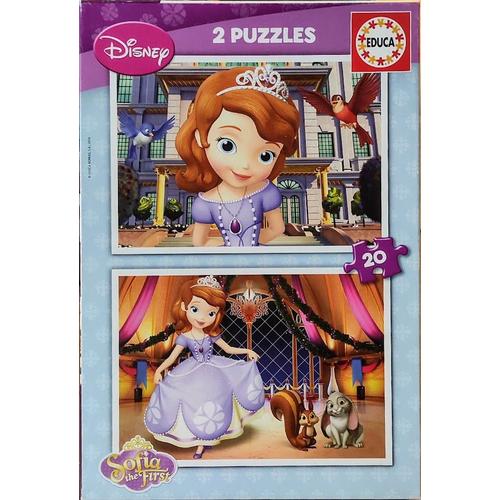 2 Puzzles Princesse Sofia - Educa