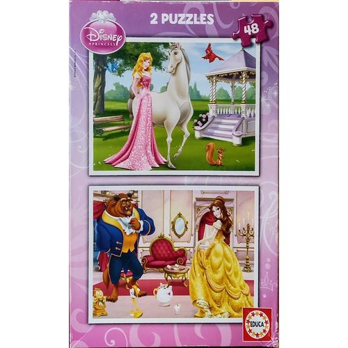 2 Puzzles Princesses Disney - Educa