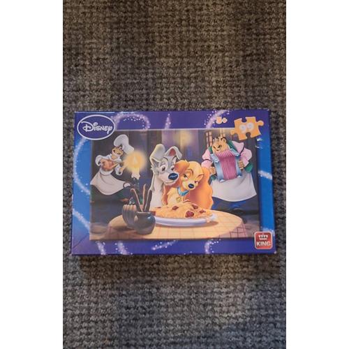 Disney - Puzzle La Belle Et Le Clochard / 99 Pièces - King