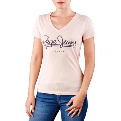 T Shirt Pepe Jeans Brenda Saumon