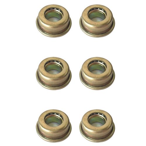 6x Roulement de Fourche de Plongée Diamètre Intérieur 1/2 Pouces 12.7X27X30mm Accessoires pour Fauteuil Roulant H009/H005 Roulement de Bol pour Fauteuil Roulant