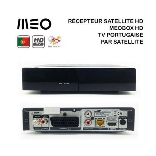 Récepteur Satellite HD MeoBox HD - Télévision Portugaise Par Satellite