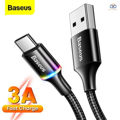 Câble USB Baseus type-c pour recharge rapide et transfert de données