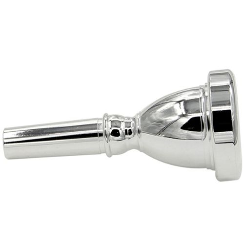 3x Grande Bouche Grande Embouchure Tuba Embouchure Basse Plaquée Argent Grand Embouchure