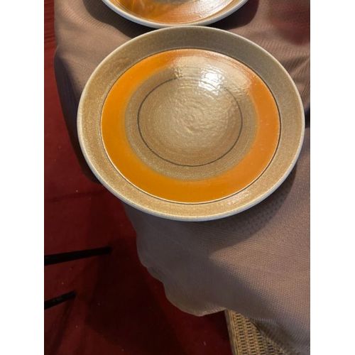 Assiette En Faience De Pornic M.B.F.A Peint À La Main
