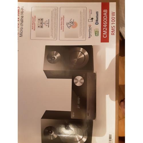 Micro chaîne hifi LG 2X50W Noire