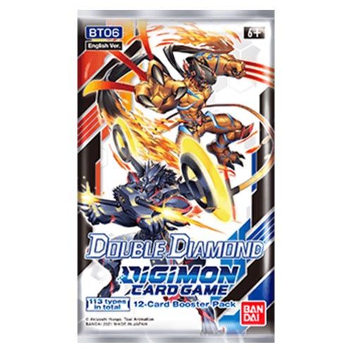 Digimon Card Game - Booster En Anglais - Booster Bt06 - Double Diamond