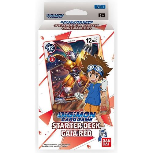 Digimon Card Game - Deck De Demarrage - Gaia Red (Wargreymon)