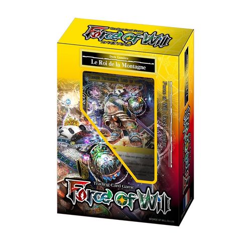 Force Of Will - Decks Préconstruits - 2017 Deck De Démarrage Lumière - Le Roi De La Montagne - Version Francaise