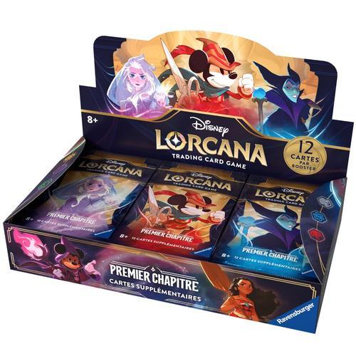 Lorcana - Boite De Boosters Français - Display De 24 Boosters : Premier Chapitre