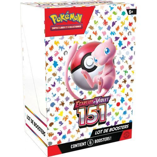 Coffret Pokémon - Ev3.5 Ecarlate Et Violet - 151 - Bundle Lot De 6 Boosters
