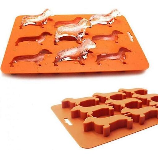 Ventes promotionnelles Cute Dachshunds Ice Cube Tray for Gift