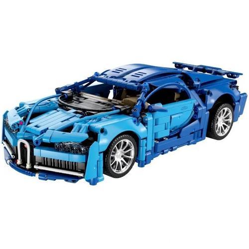Bugatti Chiron Jeux De Briques, Assemblage Style Lego 1408 Pièces