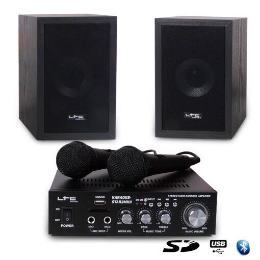Ensemble Karaoke 100W - USB/SD/BLUETOOTH - LTC AUDIO STAR2MK