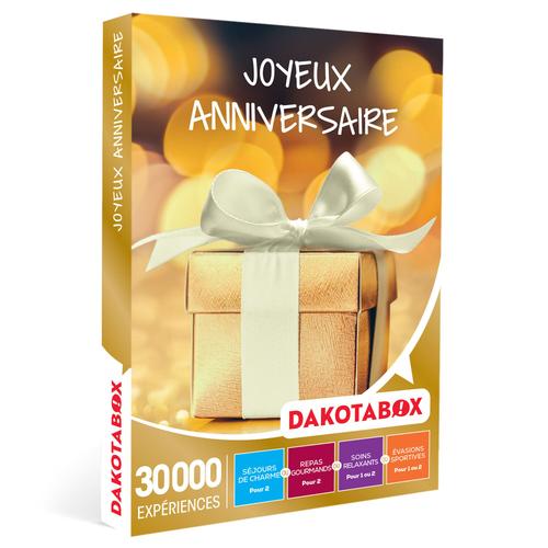 Joyeux Anniversaire - Dakotabox - Coffret Cadeau Multi-Activités