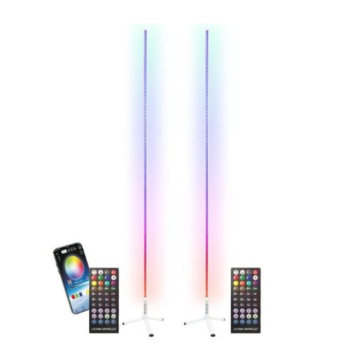 Tubes lumineux RGB sur Pieds 1m IBIZA LIGHT MAGIC-COLOR-STIC