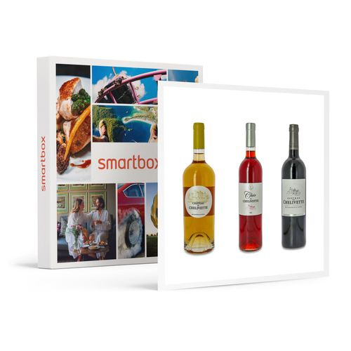 Livraison De 6 Bouteilles De Vin Chelivette Rouge Et Rosé À Domicile - Smartbox - Coffret Cadeau Gastronomie