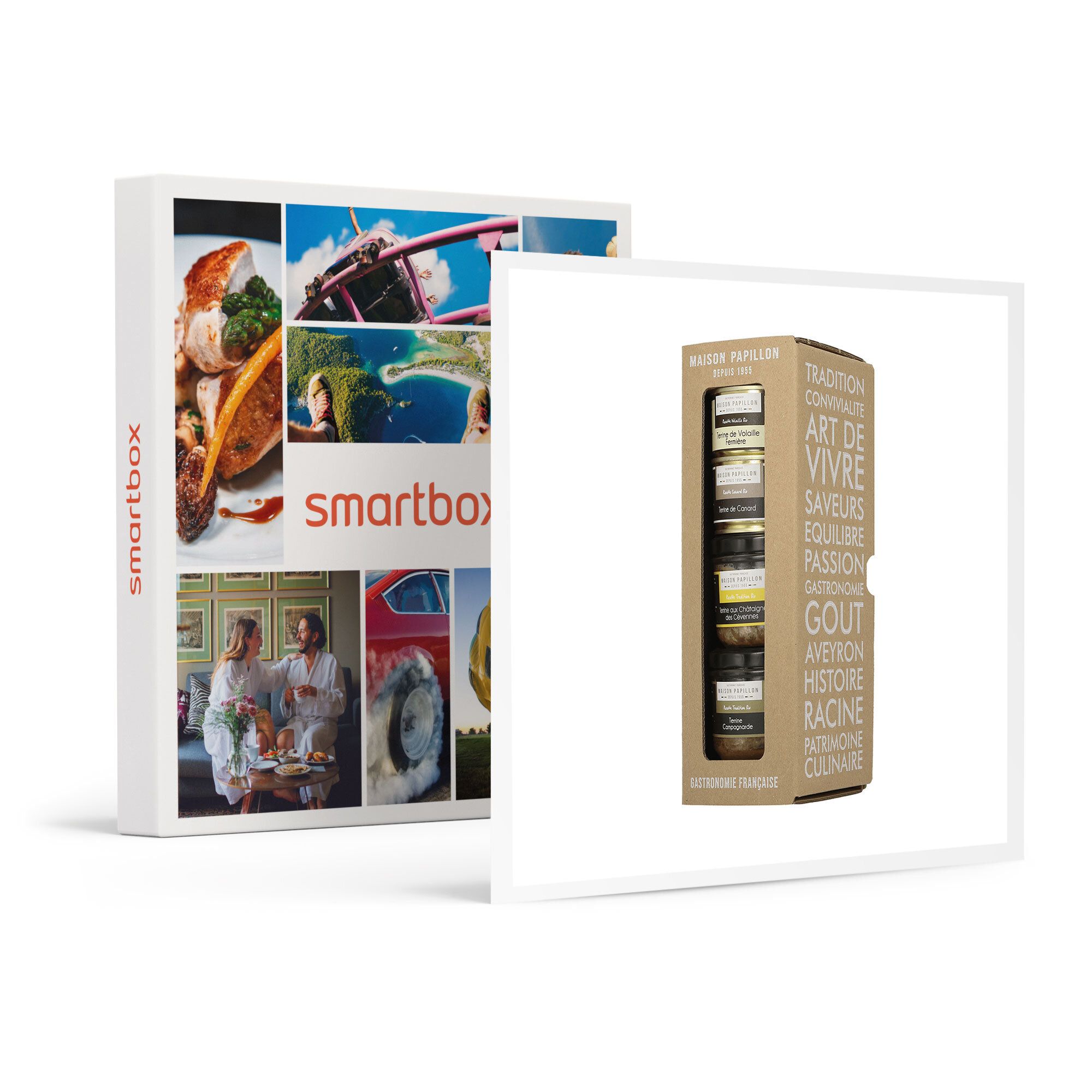 Assortiment De Terrines Coffret Bio Livré À Domicile - Smartbox - Coffret Cadeau Gastronomie