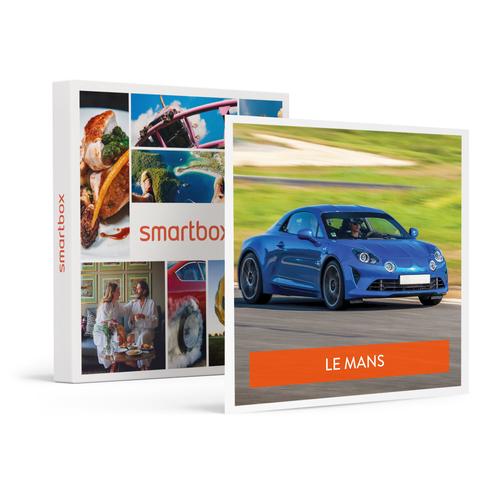 Sensations Fortes Sur Le Circuit Du Mans : 2 Tours Au Volant Ou En Passager D'une Alpine A110 R - Smartbox - Coffret Cadeau Sport & Aventure