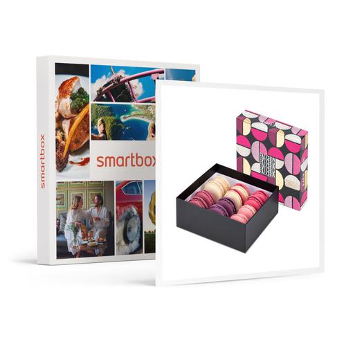 Coffret Décor Macaron Fauchon : 12 Macarons Livrés À Domicile - Smartbox - Coffret Cadeau Gastronomie