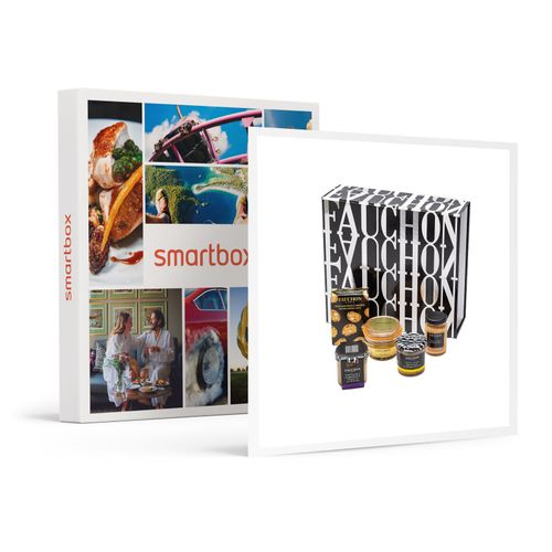 Coffret Aperichic Fauchon : Assortiment De Délices Salés Livré À Domicile - Smartbox - Coffret Cadeau Gastronomie
