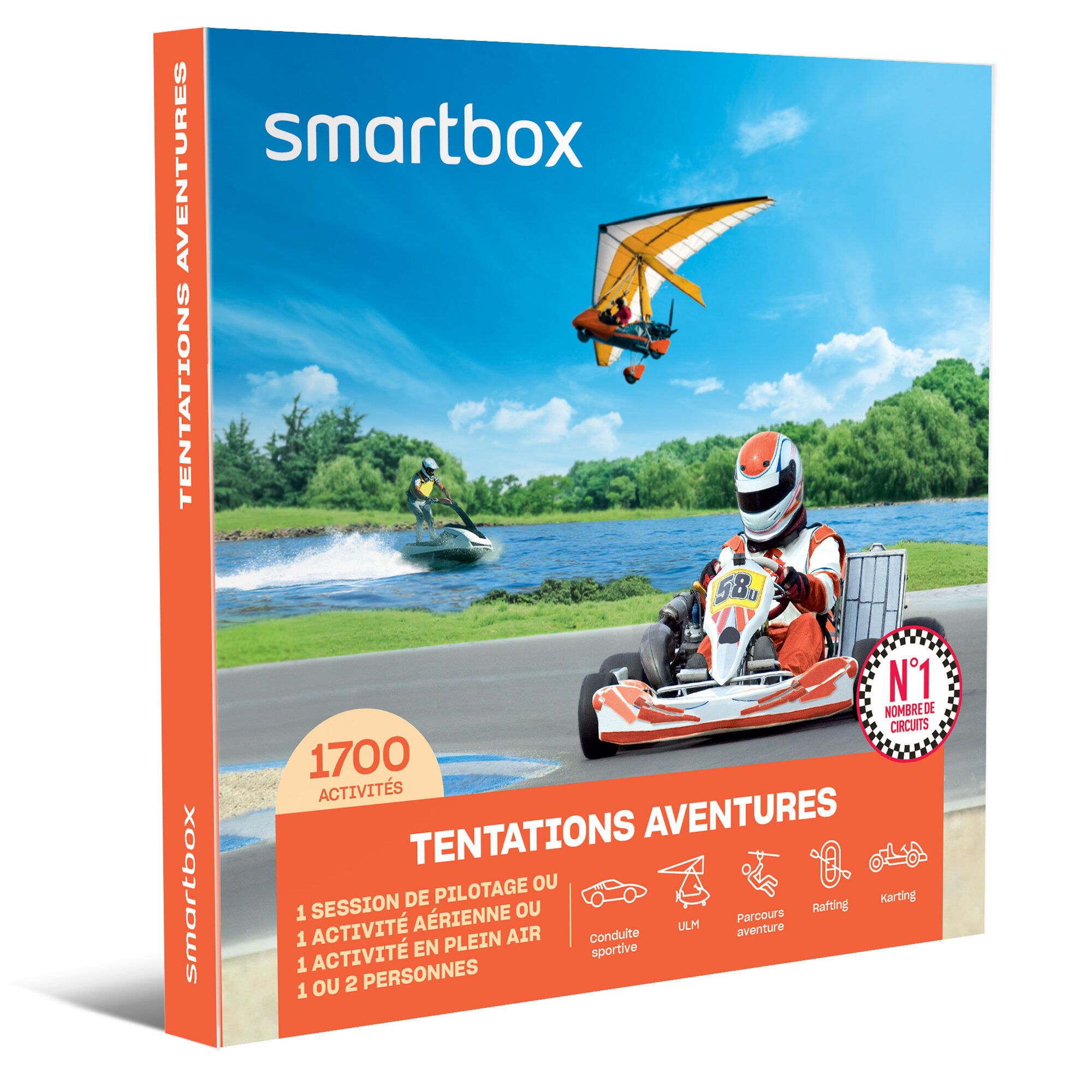 Coffret cadeau Smartbox - Coffret Cadeau 3 jours en tente Coco sweet pour 4  dans un camping 4* près de Rocamadour-Séjour
