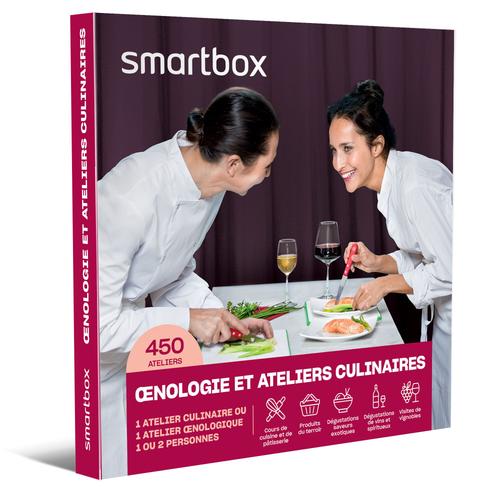 Oenologie Et Ateliers Culinaires Smartbox Coffret Cadeau Gastronomie