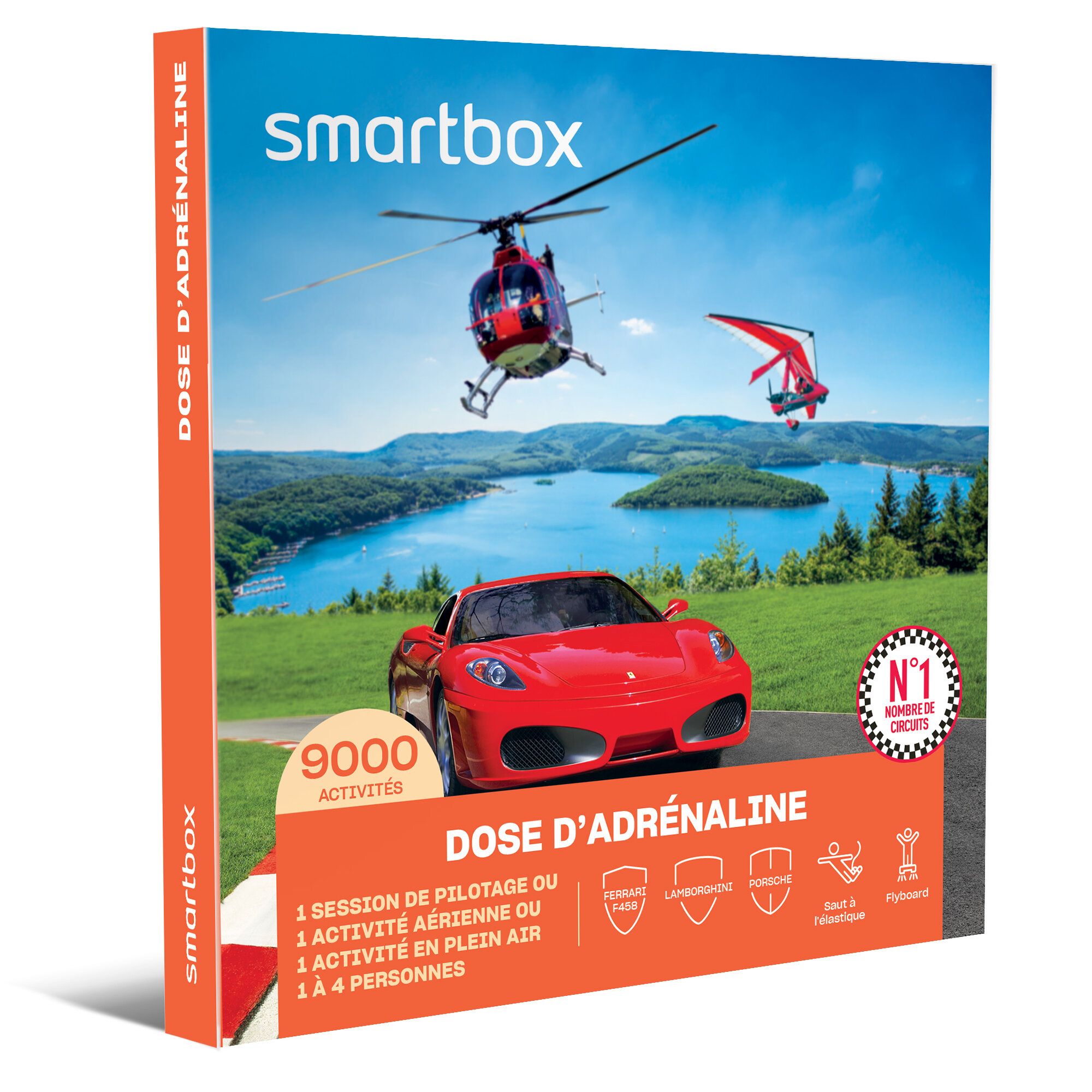 Dose D'adrénaline Smartbox Coffret Cadeau Sport & Aventure