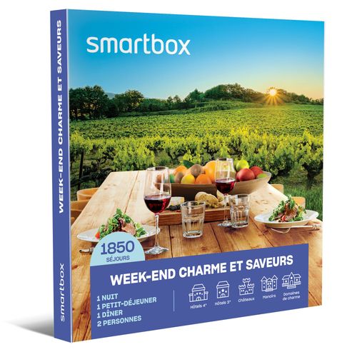 Week-End Charme Et Saveurs Smartbox Coffret Cadeau Séjour