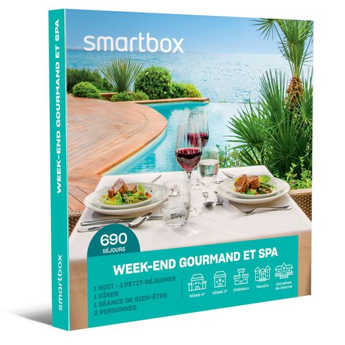 Week-End Gourmand Et Spa Smartbox Coffret Cadeau Séjour