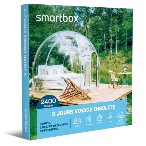 3 Jours Voyage Insolite Smartbox Coffret Cadeau Séjour
