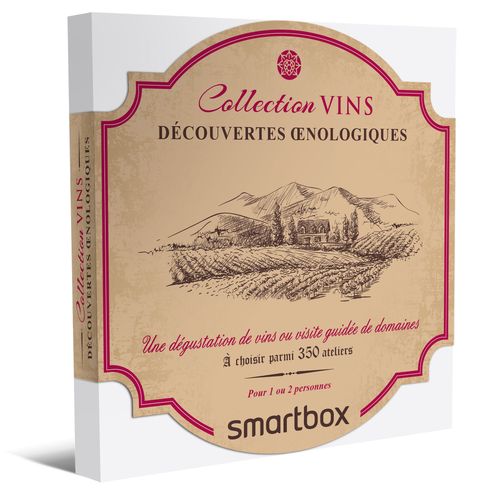 Découvertes Oenologiques Smartbox Coffret Cadeau Gastronomie