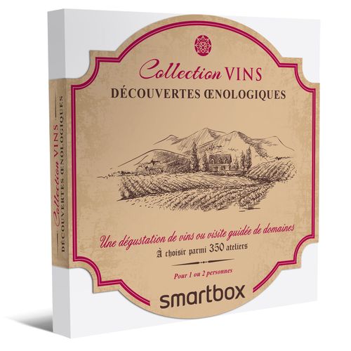 Découvertes Oenologiques Smartbox Coffret Cadeau Gastronomie