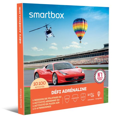 Smartbox - Défi Adrénaline - Coffret Cadeau Sport & Aventure