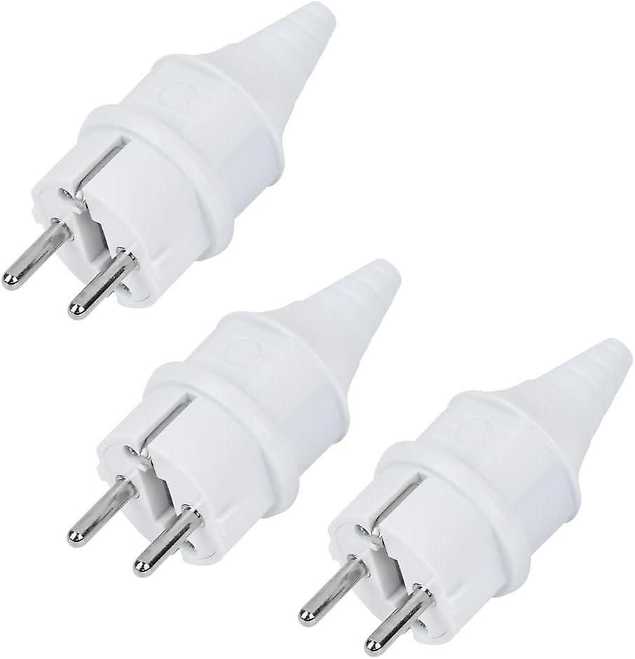 Prise Électrique Mâle 3pcs Prises Mâles Prise Ip44 250v / 16a Prise...
