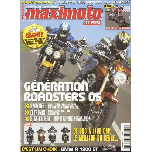 Maximoto N° 42, Génération Roadsters 05