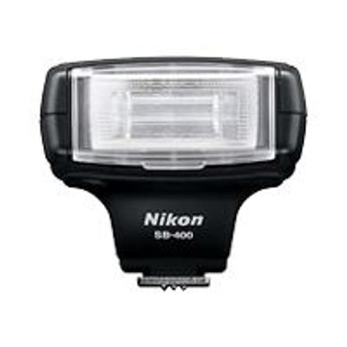 Nikon SB 400 - Flash amovible à griffe - 21 (m) - pour Nikon D3200, D3300, D4, D4s, D5200, D5300, D600, D610, D7100, Df; Coolpix A, P7700, P7800